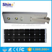 50w lámparas al aire libre de la calle ip65 bridgelux cob solar led street light price